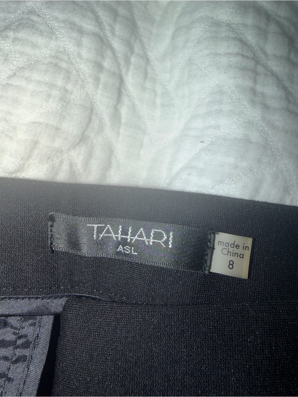 Tahari ASL Black pants with Classic Label